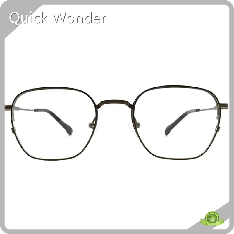 Custom Glasses Frames Tech+ / Japanese-Inspired / Asymmetric / Dual Circle Wire Design by Quick Wonder 1