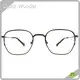 Custom Glasses Frames Tech+ / Japanese-Inspired / Asymmetric / Dual Circle Wire Design by Quick Wonder 1