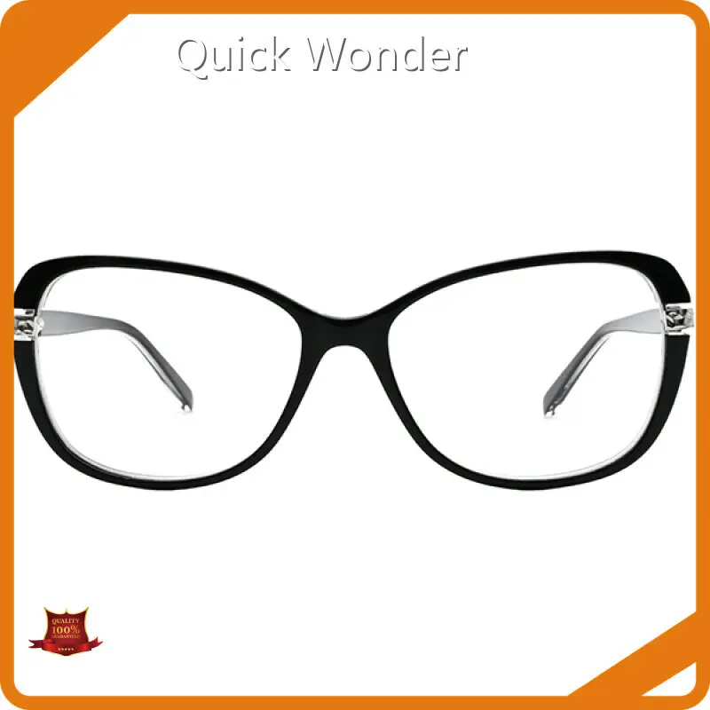 Acetate Eye Glasses Textured / Designer / Modern Classic / Feminine / Statement Wholesale - Quick Wonder 1