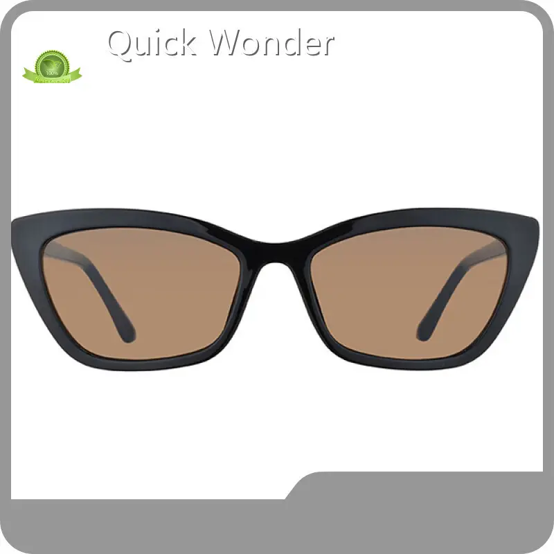 Best Acetate Sunglasses Eco-Friendly / Up Swept / Pin Insert Design Wholesale - Quick Wonder 1