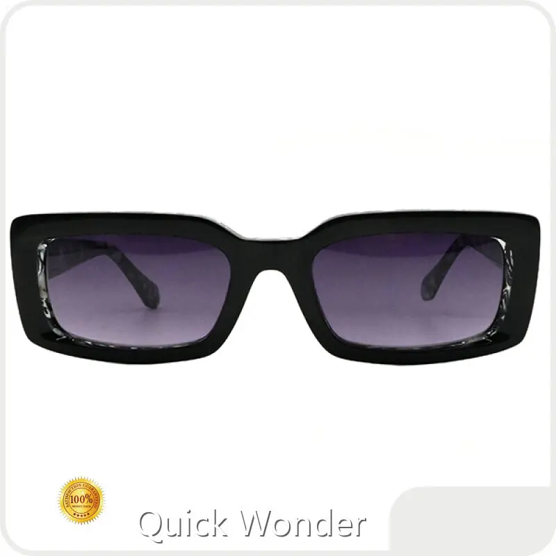 Round Acetate Sunglasses Customizable Wholesale - Quick Wonder 1