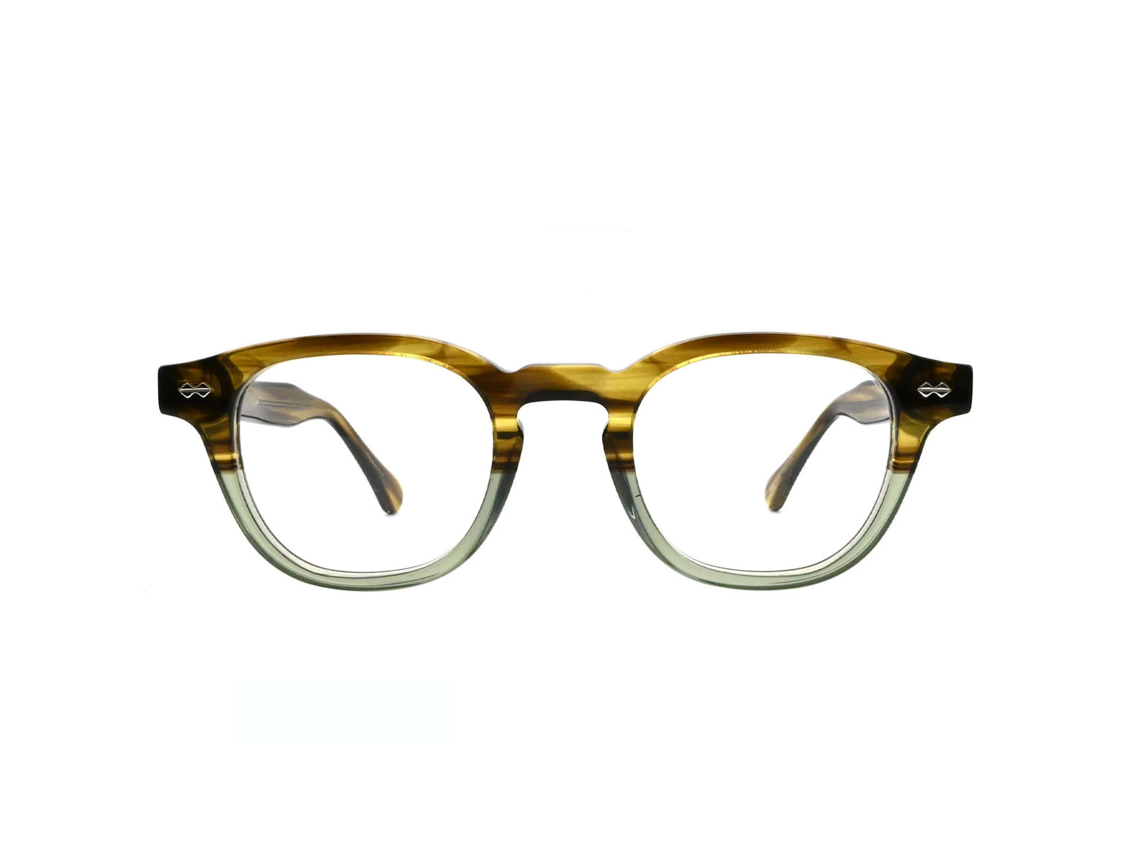 Montatura da vista quadrata in acetato Quick Wonder Heritage Series A40474 1