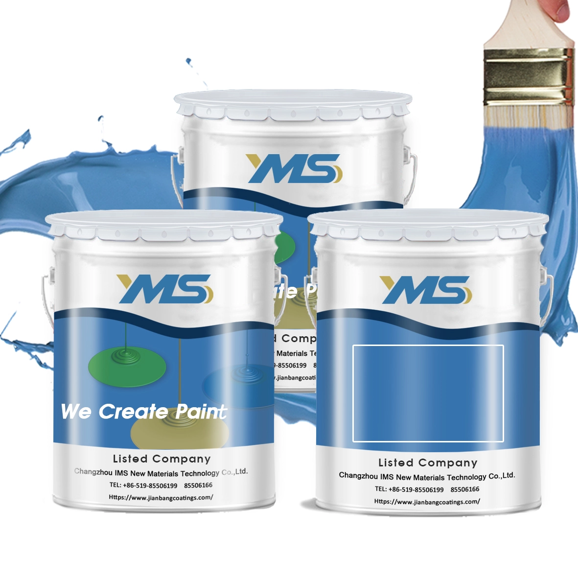 Anticorrosive Chlorosulfonated Polyethylene  Intermediate Paint Convenient Construction 1