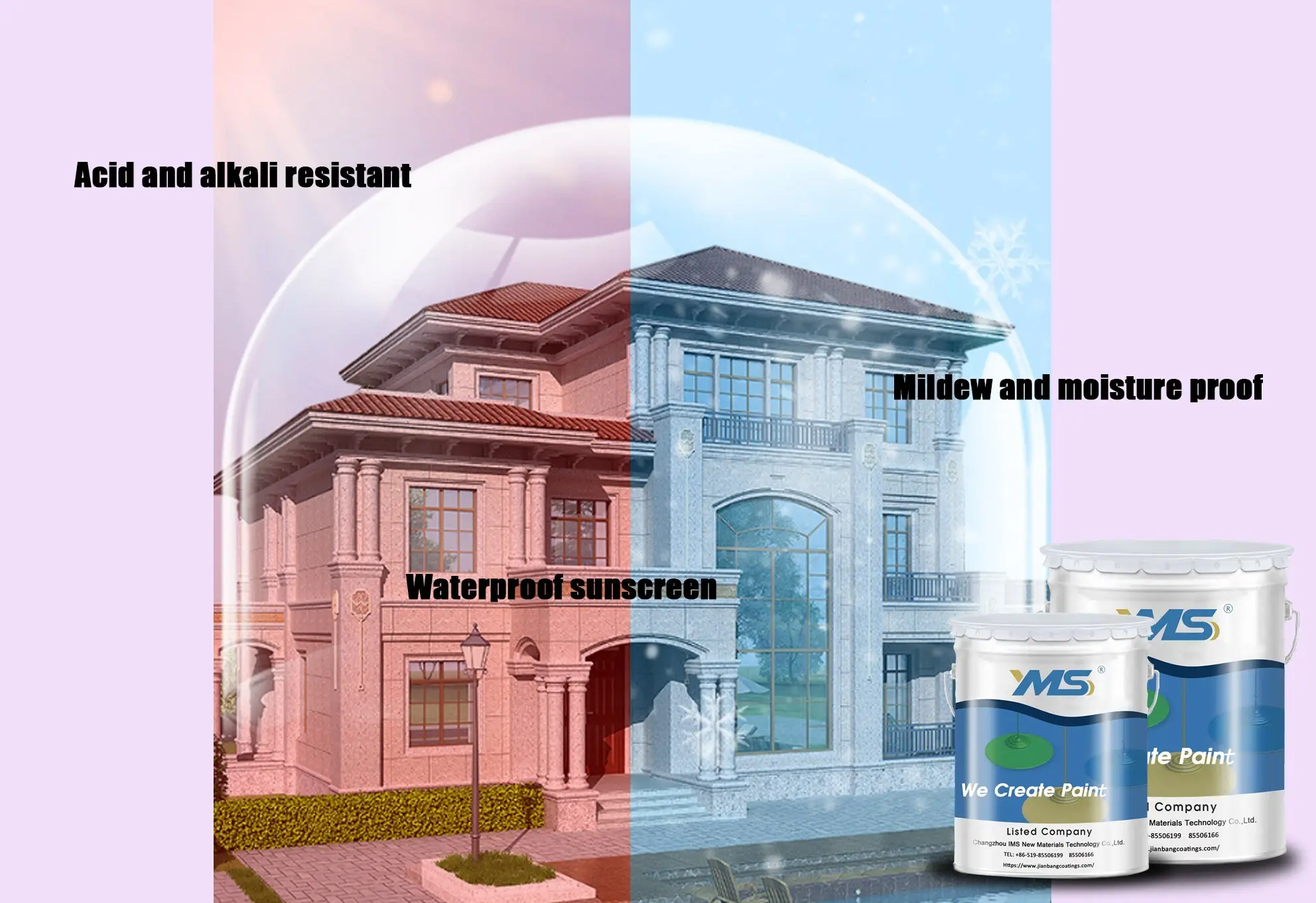 Good Wall Paint (23±2℃ )14d - - YMS Paint 4