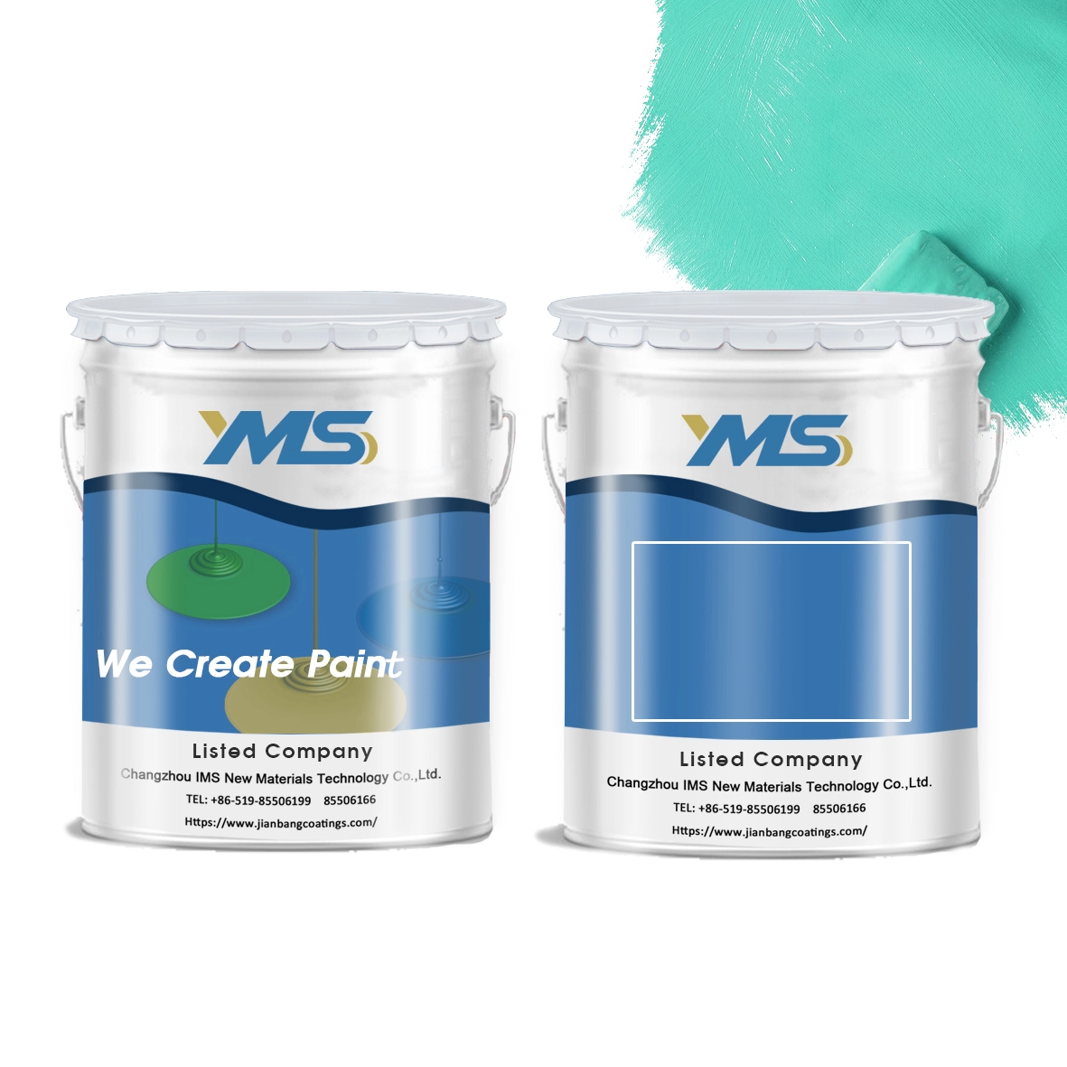 Top Quality Advanced Elastic Outdoor Latex Paint Waterborne Paint Factory 1