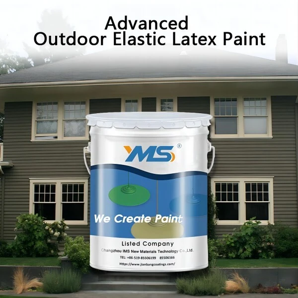 B12-6 Advanced Outdoor Elastic Latex Paint emulsion paint 1