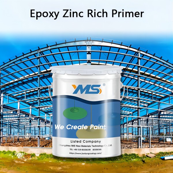 Metal Coating ECR 400 Epoxy Zinc-rich Primer Anti Rust Metal Primer 1