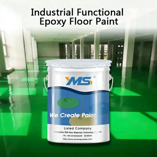 Outdoor Epoxy Floor Paint Offwhite，yellow and Black Wholesale - YMS Paint 2