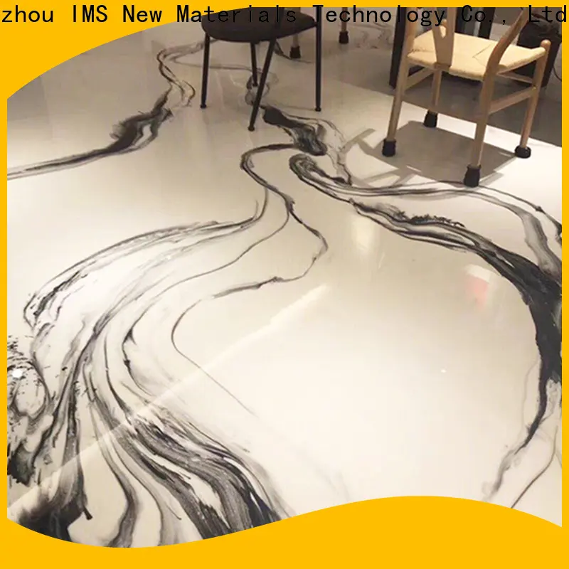 Top black painted floorboards for business wall 1