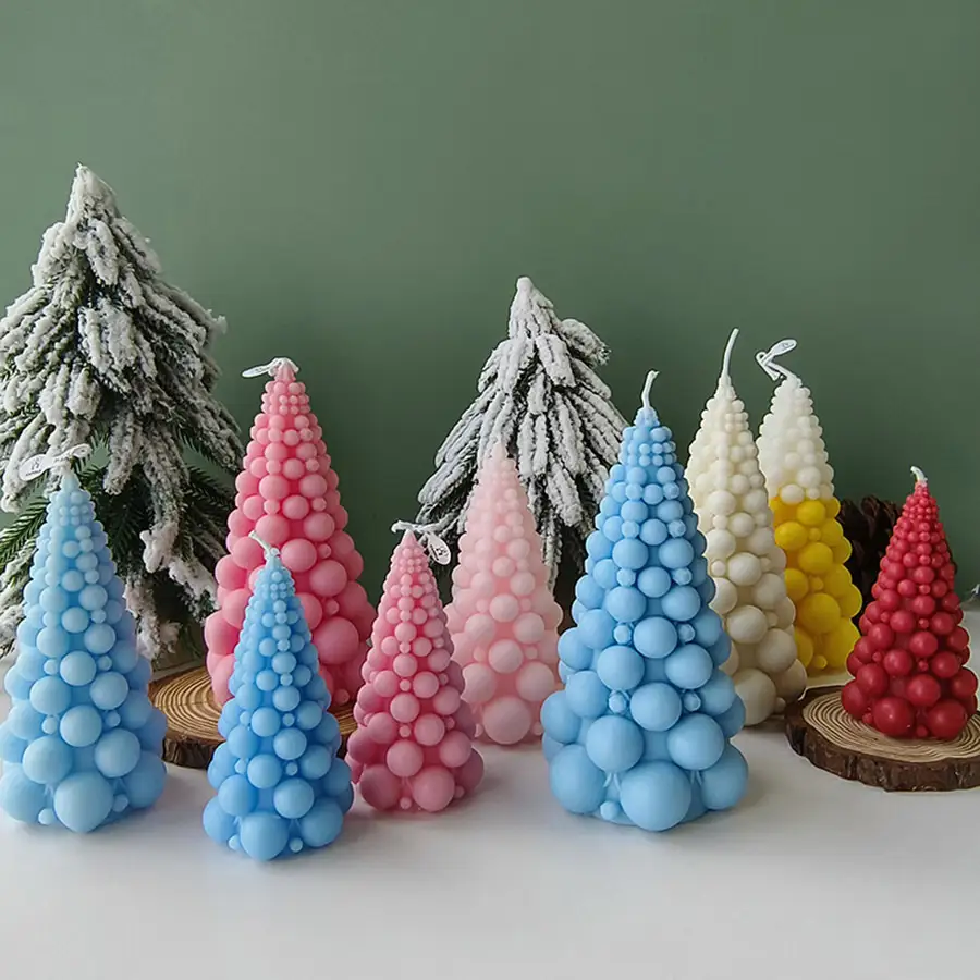 LUL Candle Craft Christmas Tree Bubble Ball Kerze - Großhandel & Custom130g 1