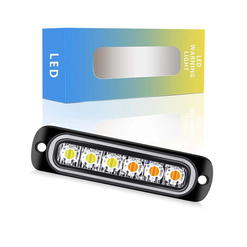 Leadway Ultra-Thin 24V LED Side Warning Light - Waterproof Safety Beacon for Trucks & Trailers 1