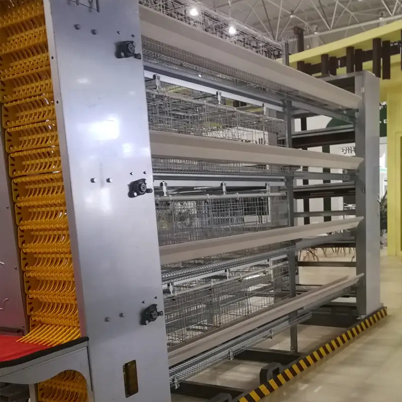 Layer and broiler PVC feeder for cage breeding system 1