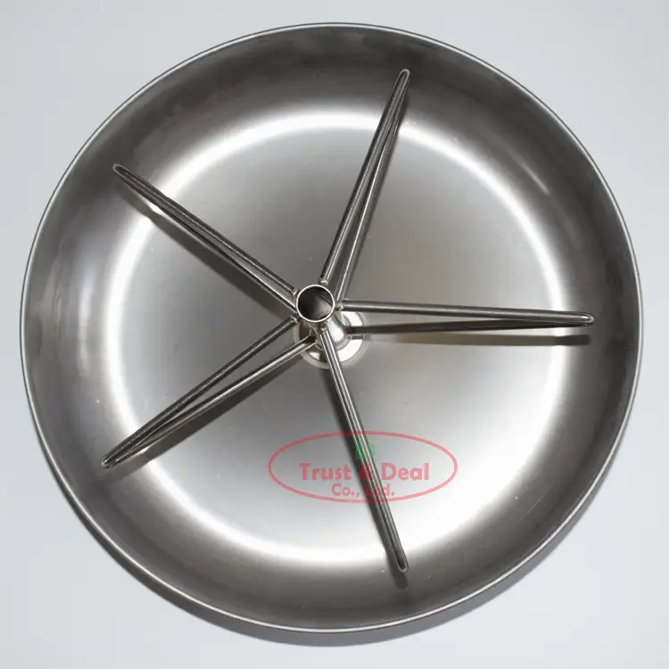 #304 stainless Steel piglet weaner pan feeder 1