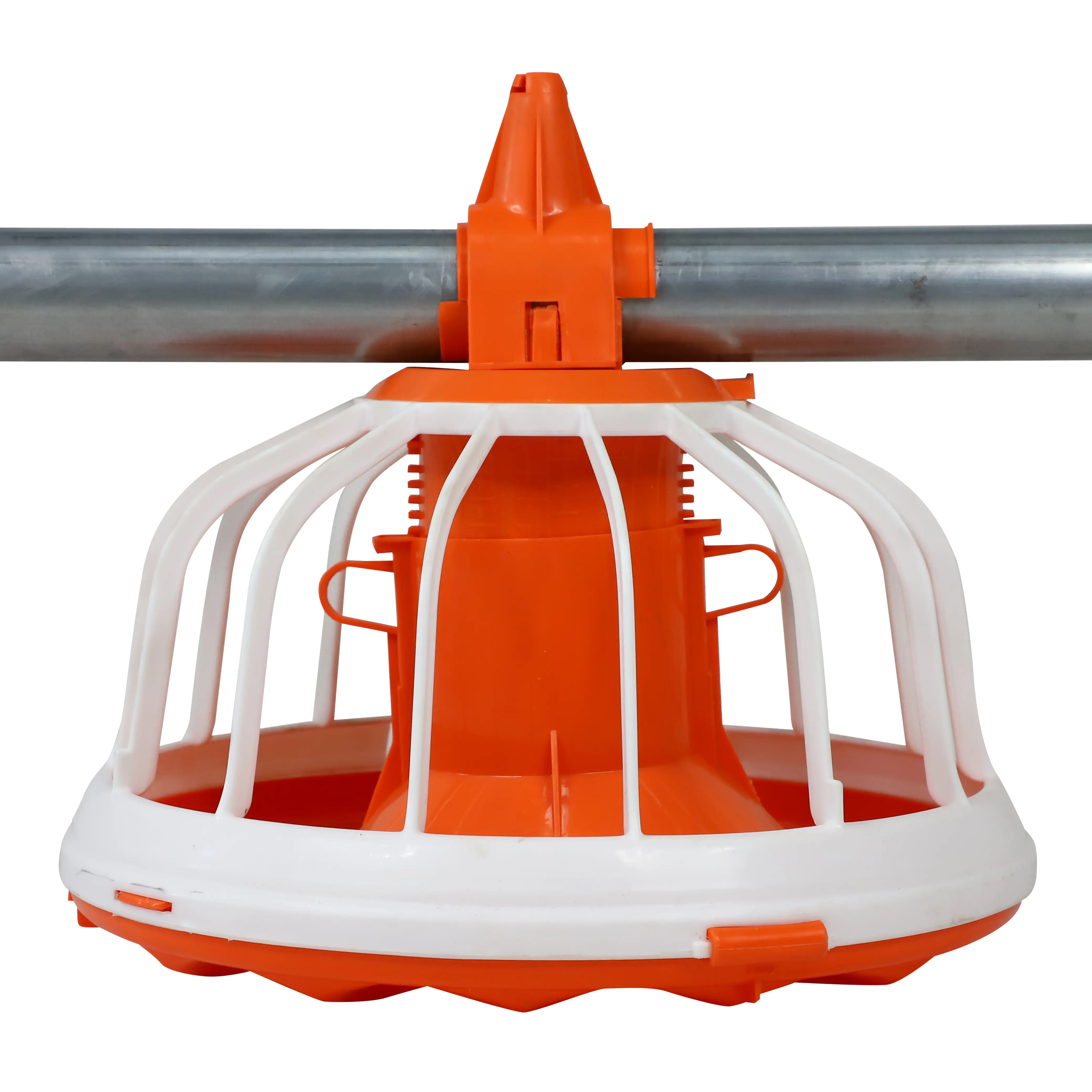 poultry pan feeder system for chicken farm broiler farm poultry keeping equipment 1