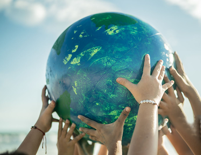 Environmentally friendly Earth