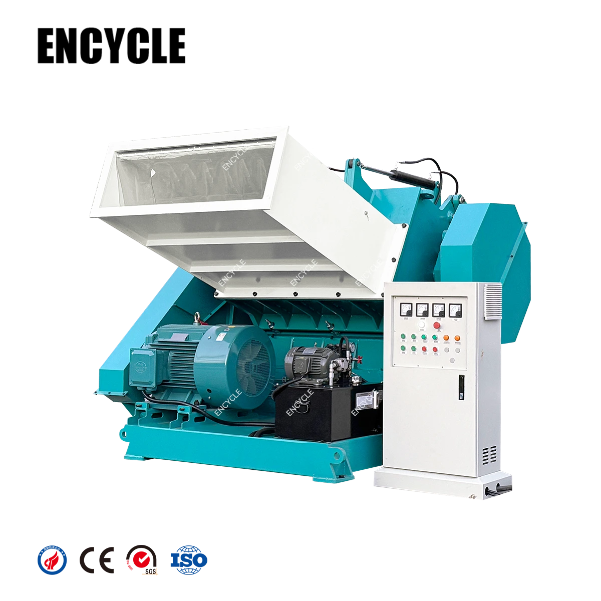 Waste Pipes Plates Pallet Plastics Waste Crusher Shredder Machine 1