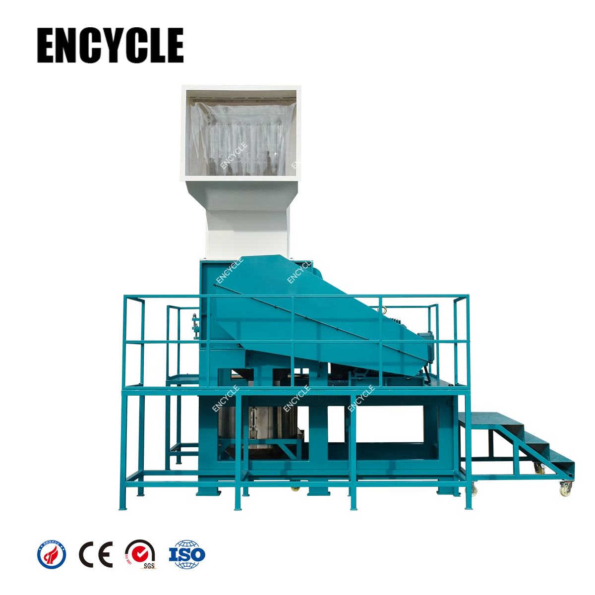 Waste PP PE ABS Plastics Crusher Shredder Machines 1