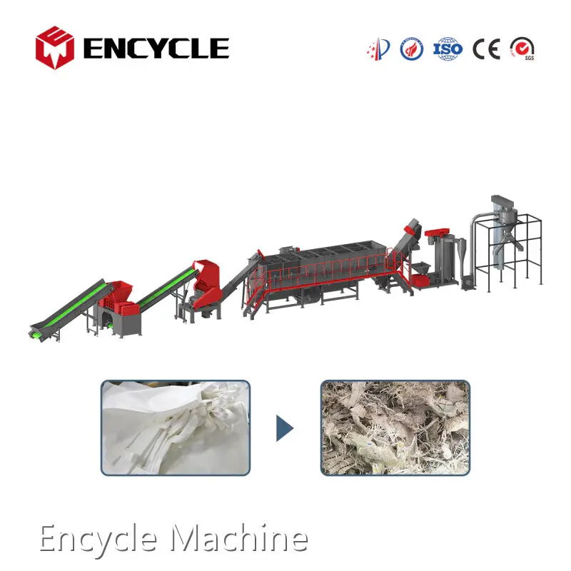Woven Bag Washing Recycling Line Plastic Film Washing Line Factory 1