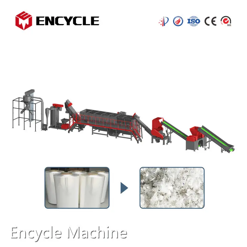 Plastic Film Washing Line Factory for Plastic Recycling 1