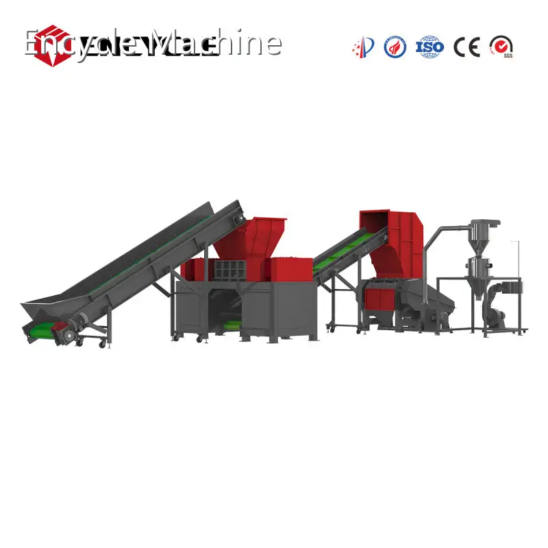 Hot Sale Waste Plastic Recycling Washing Line Factory Direct Supply for Plastic Recycling 1
