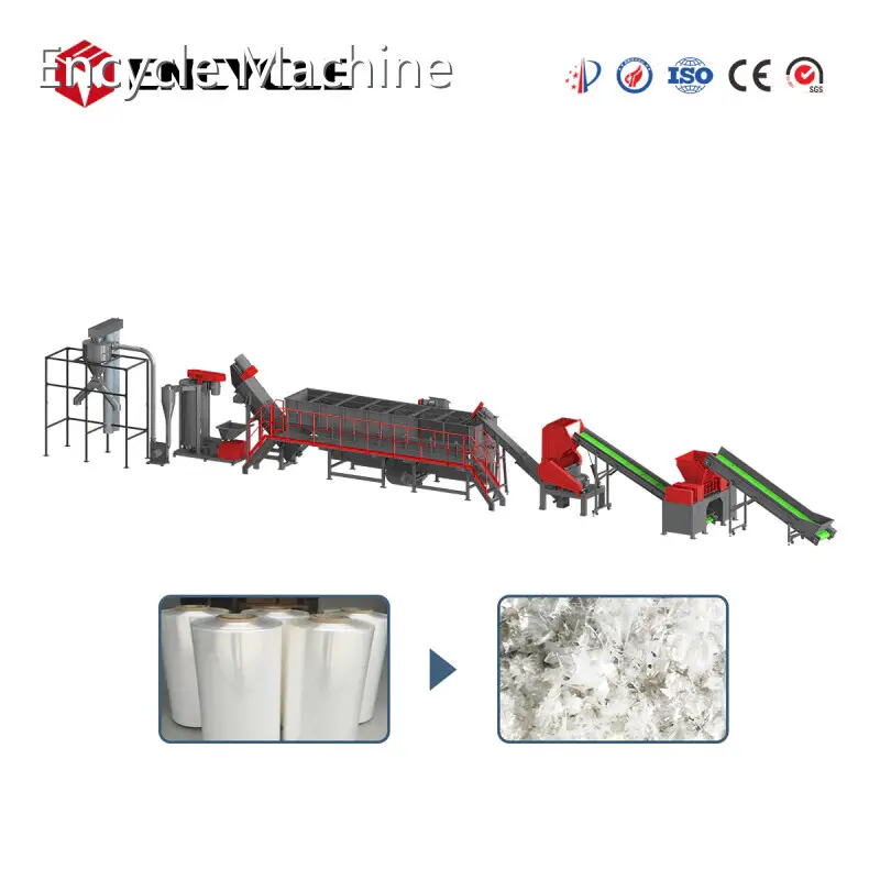 PP PE Soft Washing Recycling Line Pp Pe Film Washing Line Supply 1