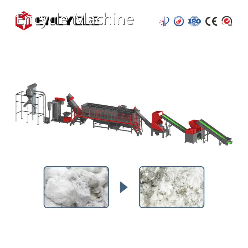 New Ldpe Film Recycling Line for Plastic Recycling 1