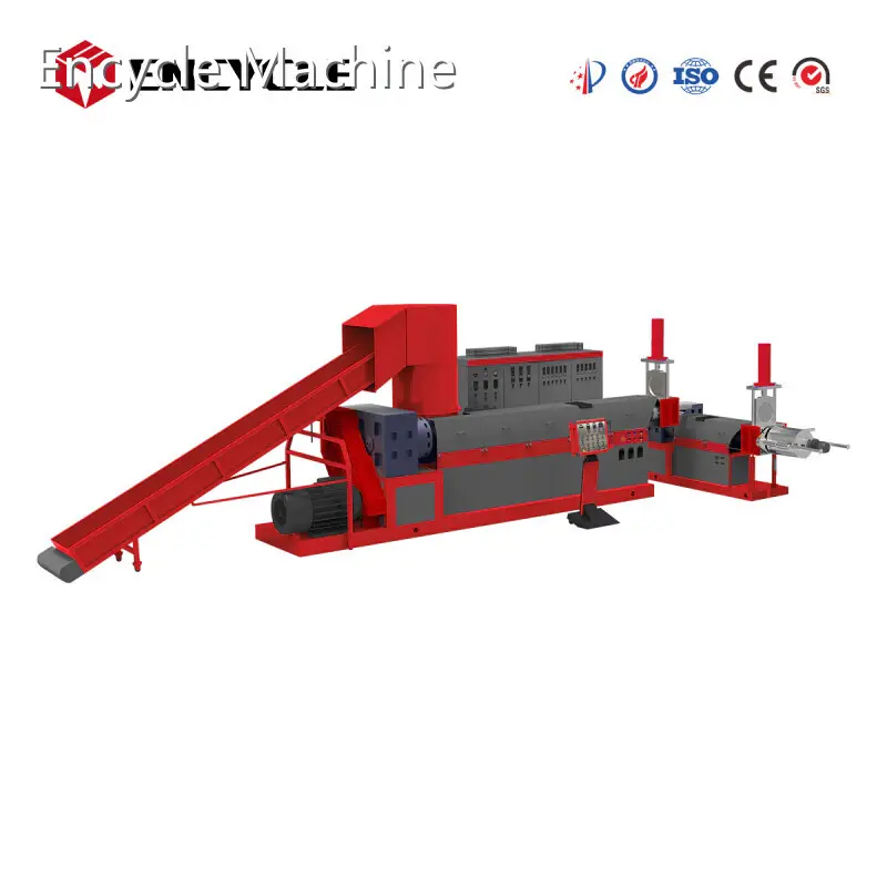 HDPE LDPE Pelletizing Granulating Line Plastic Granulation Line for Plastic Recycling with Good Price 1