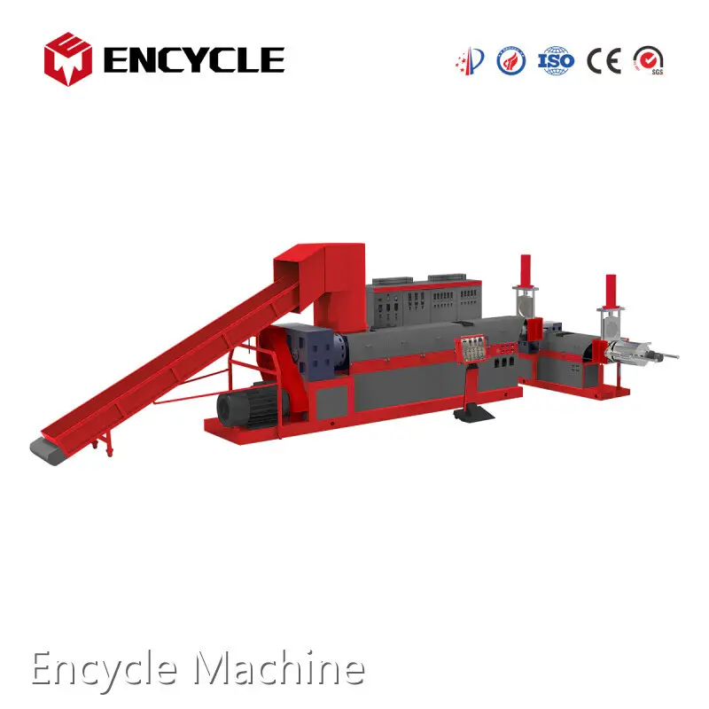 Plastic Granules Machine Manufacturer Plastic Pelletizing Granulation Line Wholesale - Encycle Machine 1