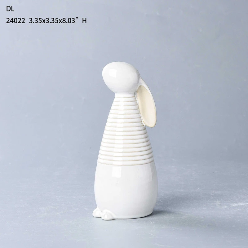 Adorable Easter Rabbit Ceramic Decorations Handmade Delights for the Season 1