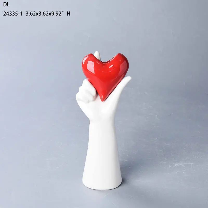 Hot Selling White Ceramic Easter Bunnies Latest Design for House 5