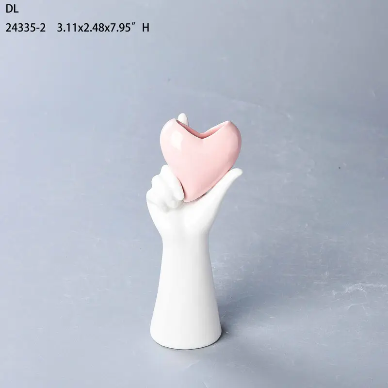 Hot Selling White Ceramic Easter Bunnies Latest Design for House 4