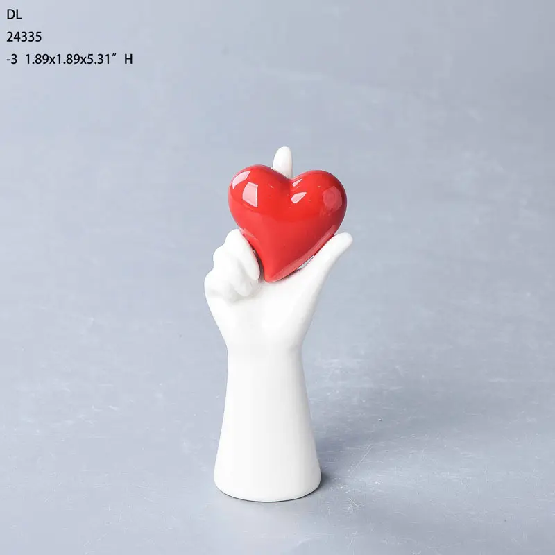 Hot Selling White Ceramic Easter Bunnies Latest Design for House 3