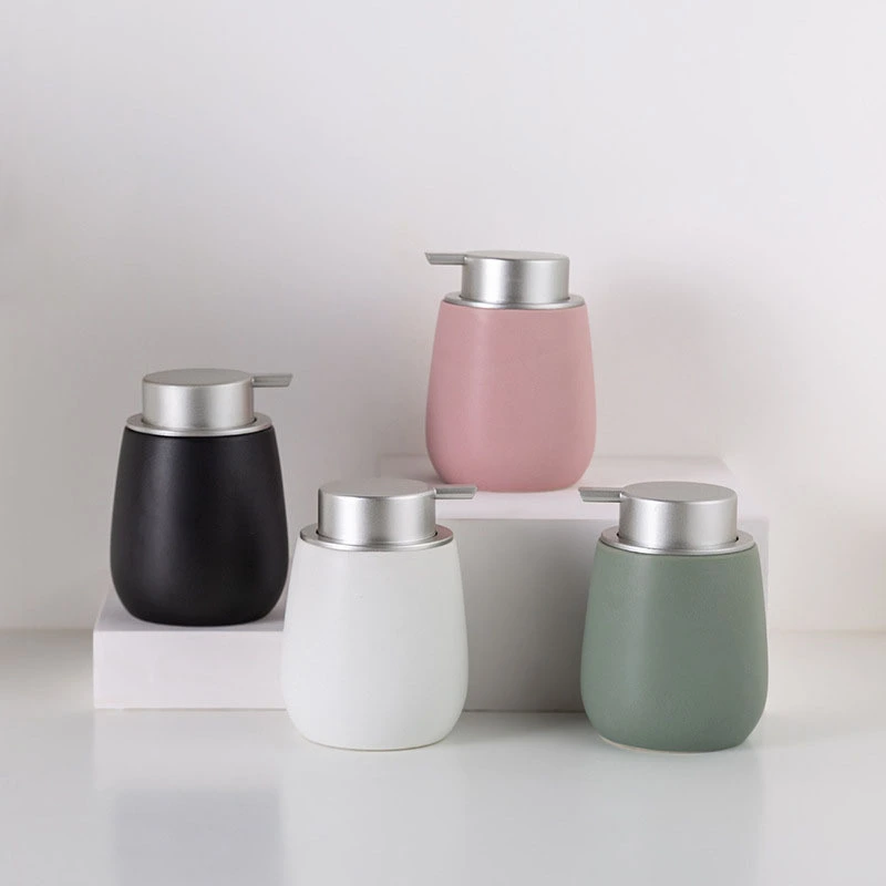Custom - Colored Ceramic Lotion Bottles with Foam Pump 1