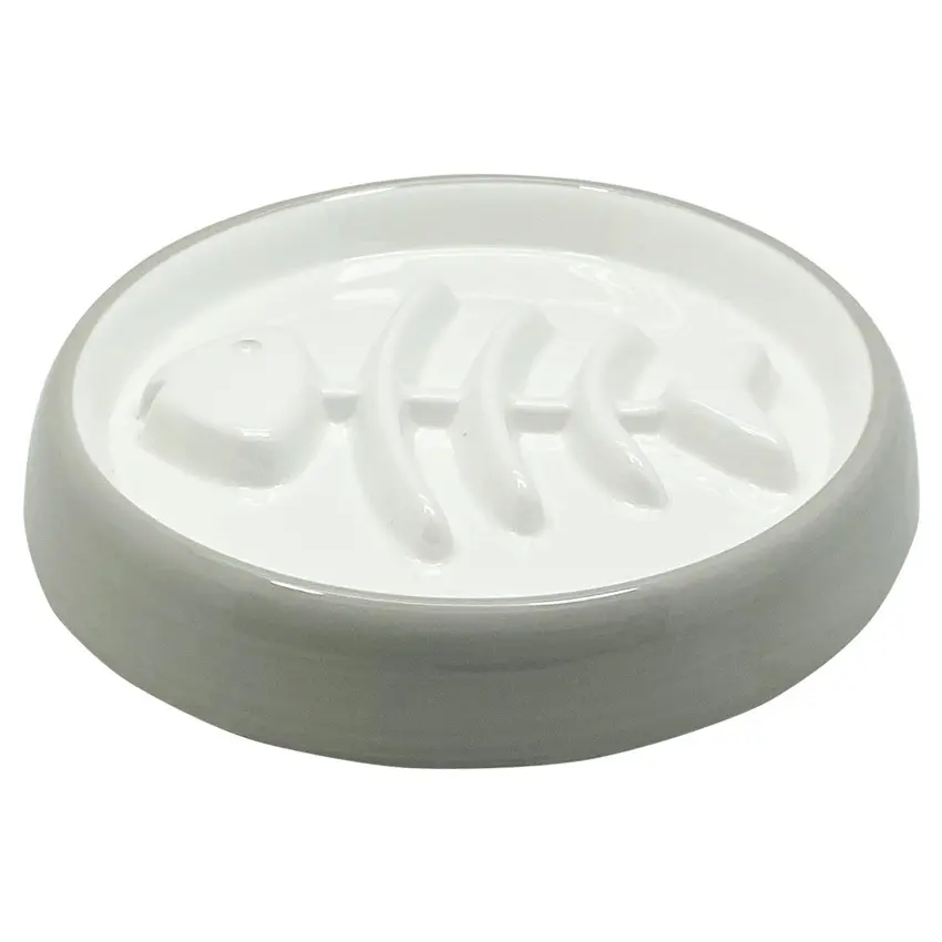 Ceramic Pet Bowl Ceramic Slow Feeder Dog Bowl for House on Sale 3
