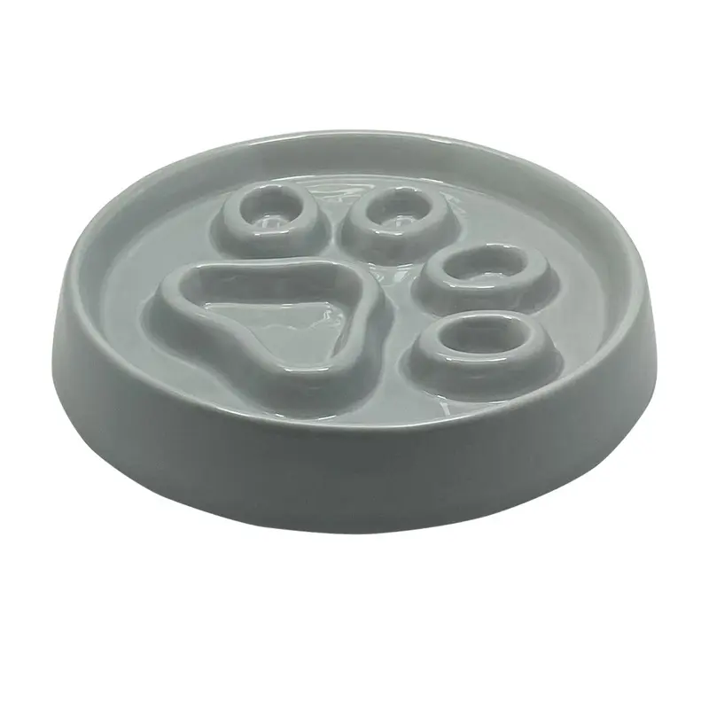 Ceramic Pet Bowl Ceramic Slow Feeder Dog Bowl for House on Sale 7