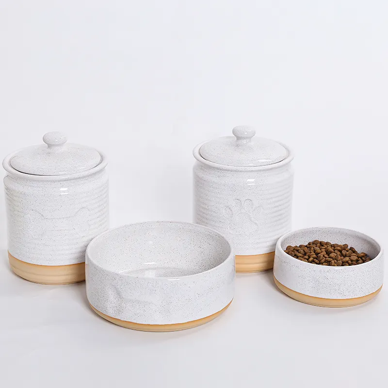 Ceramic Treat Jars for Dogs - for Workplace - Bestcera 4