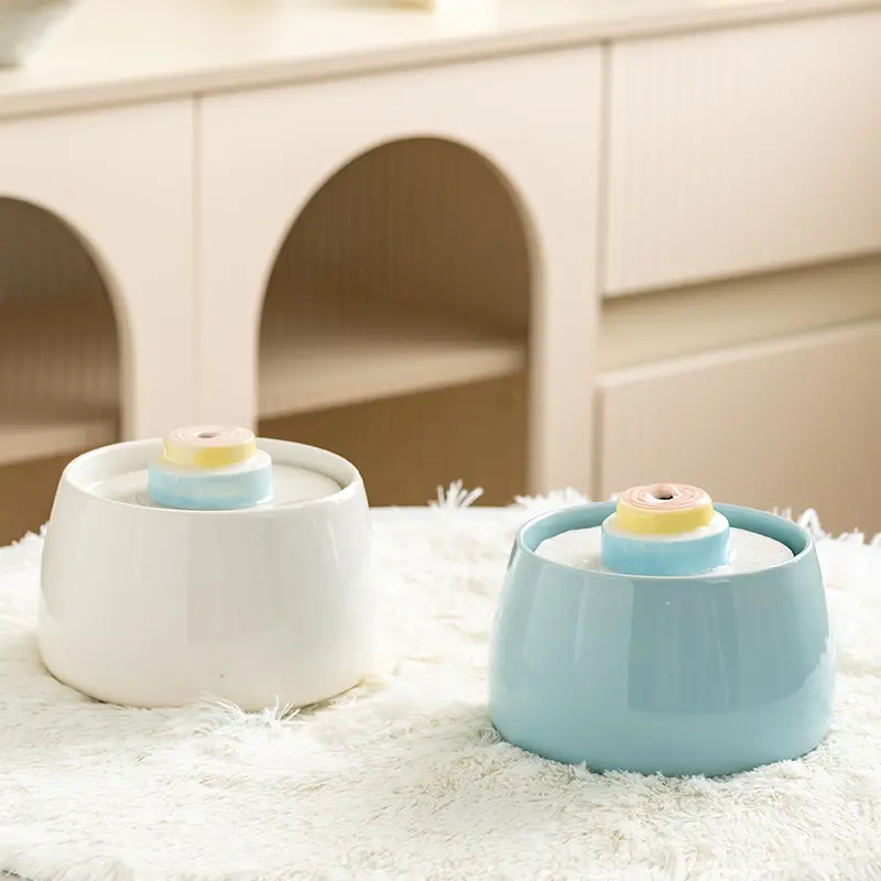 Bestcera Dog Water Fountain Ceramic Dog Water Fountain Ceramic High Qualtiy 2