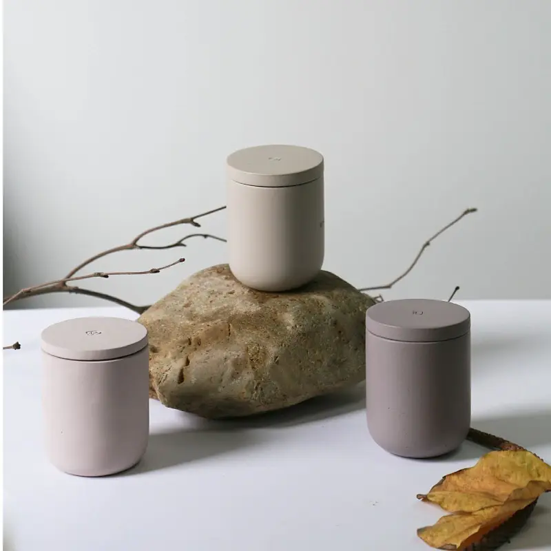 Worldwide White Ceramic Candle Jars for Different Industries 2