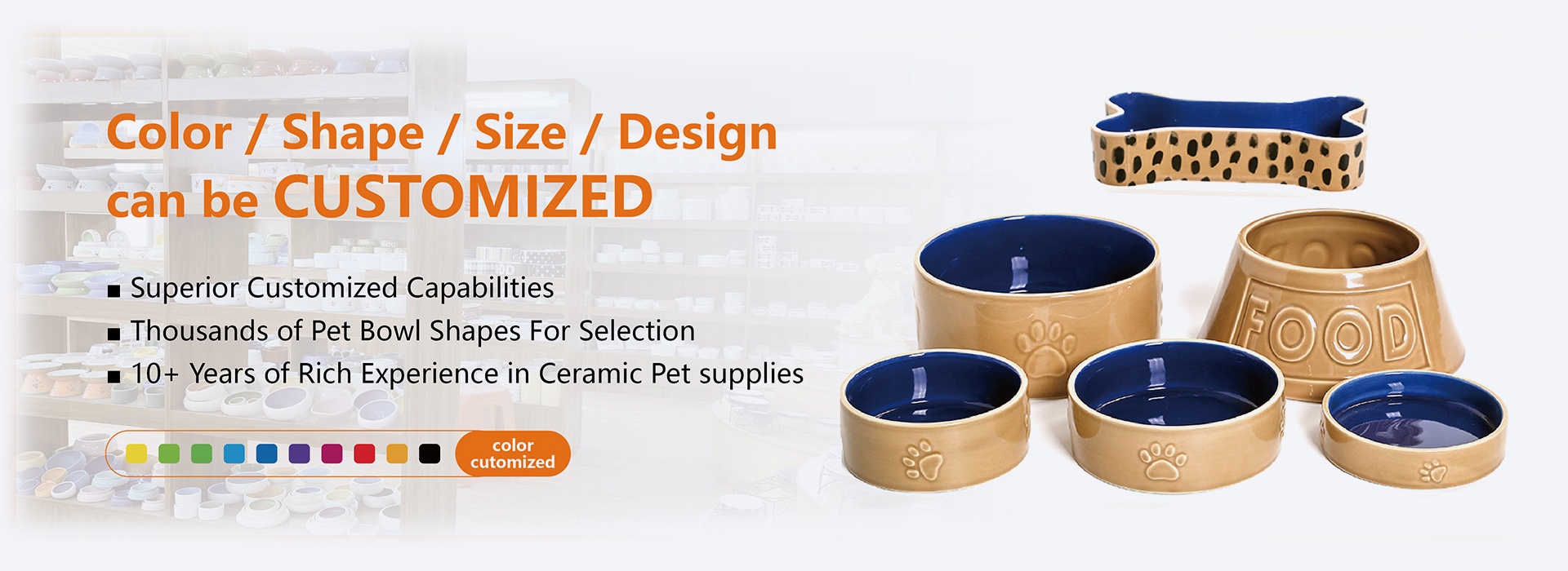 Since 2019Ceramic Pet Bowl  Manufacturer