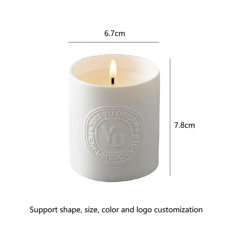 Professional Ceramic Candle Vessels OEM for Home 8