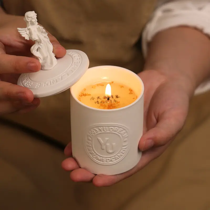 Professional Ceramic Candle Vessels OEM for Home 4