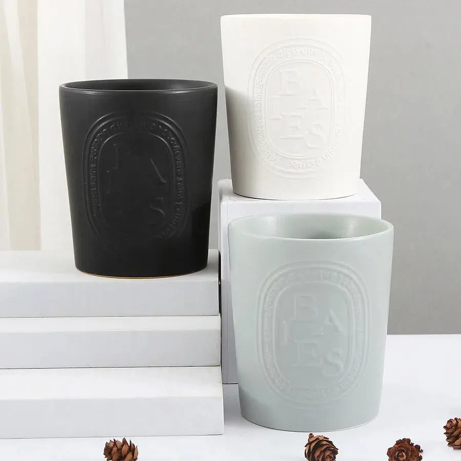 Bestcera Candle Ceramic Containers Personalized 5
