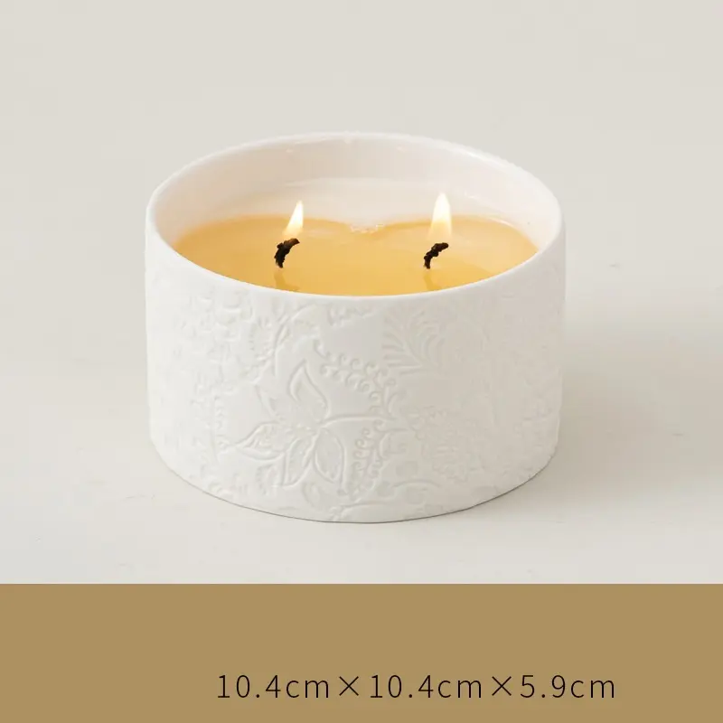 Best Value Candle Ceramic Jars Supply for Home 5