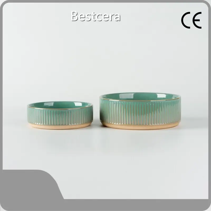 Factory Price Ceramic Dog Water Bowl Factory Direct Supply for Home 1