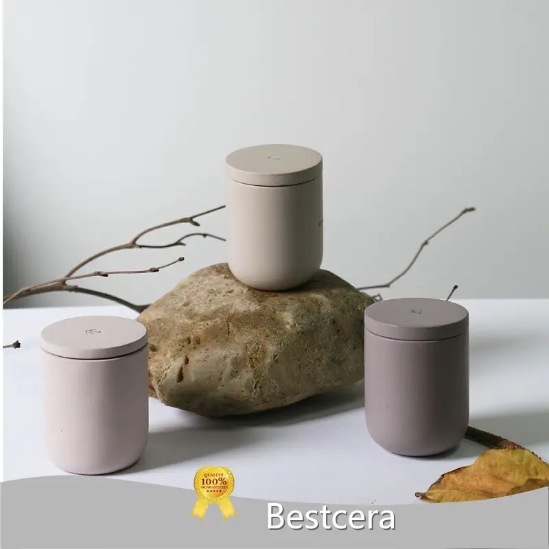 Worldwide White Ceramic Candle Jars for Different Industries 1