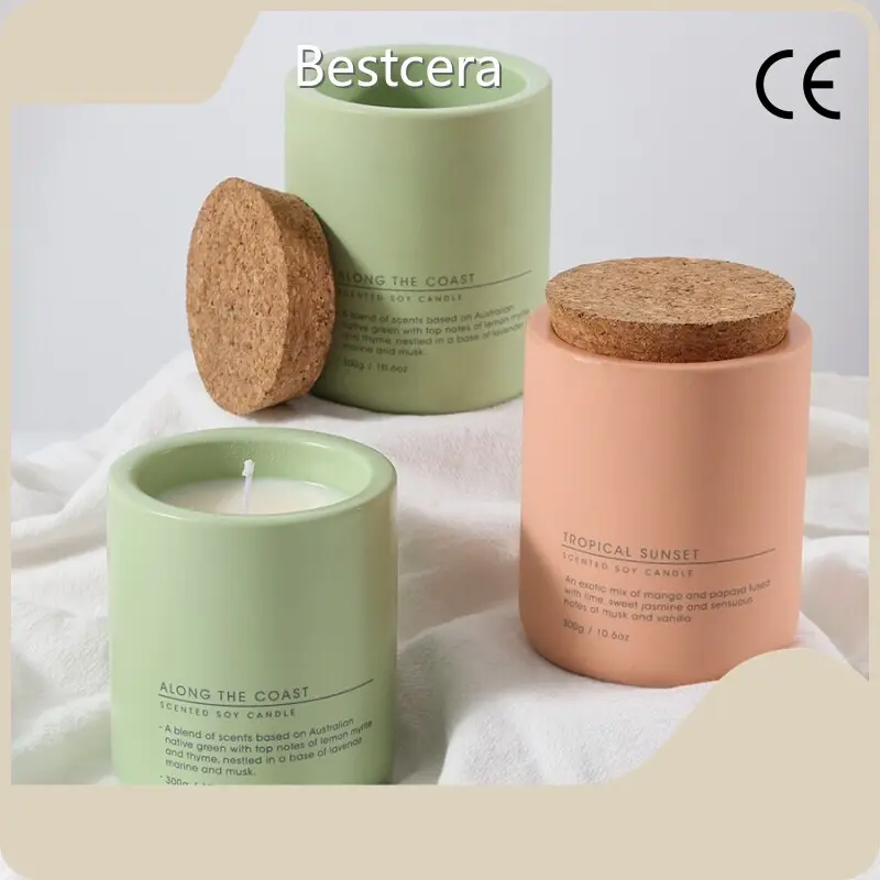Ceramic Candle Vessels Products Wholesale - Bestcera-1 1