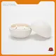 Fashion White Ceramic Candle Jars on Sale for Apartment 1