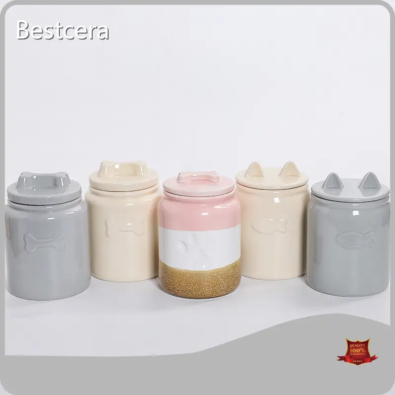 Dog Treat Ceramic Jar Products Wholesale - Bestcera 1