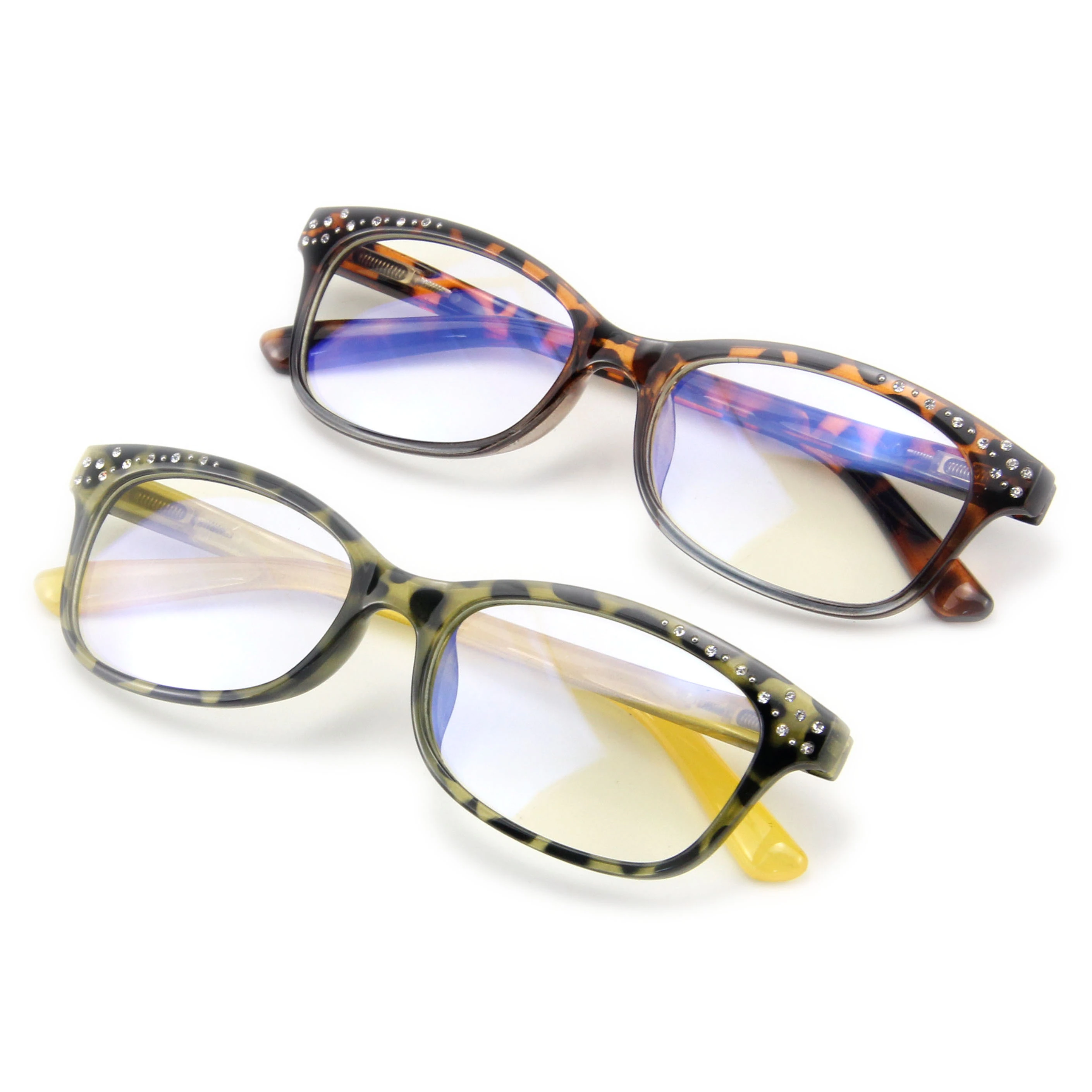 EUGENIA OEM Design Fashion Plastic Women Diamond Eyeglasses Frames 1