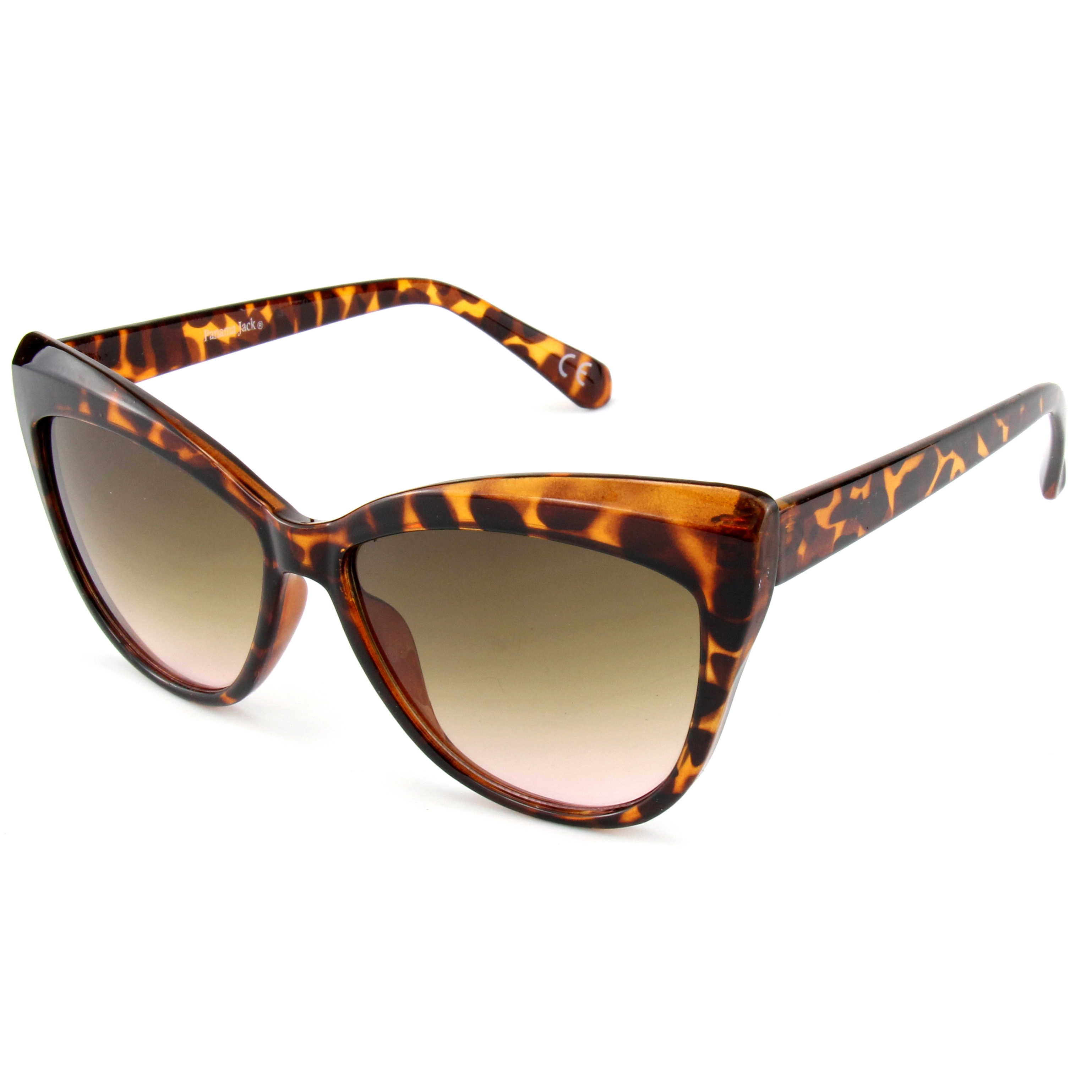 EUGENIA Big Cat Eye Brown Tortoise 2021 Newest Designer Women Sunglasses 1